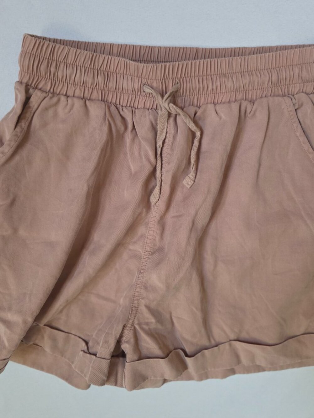 Universal Thread Drawstring Shorts — Dusty Rose/Mauve | Size XS
